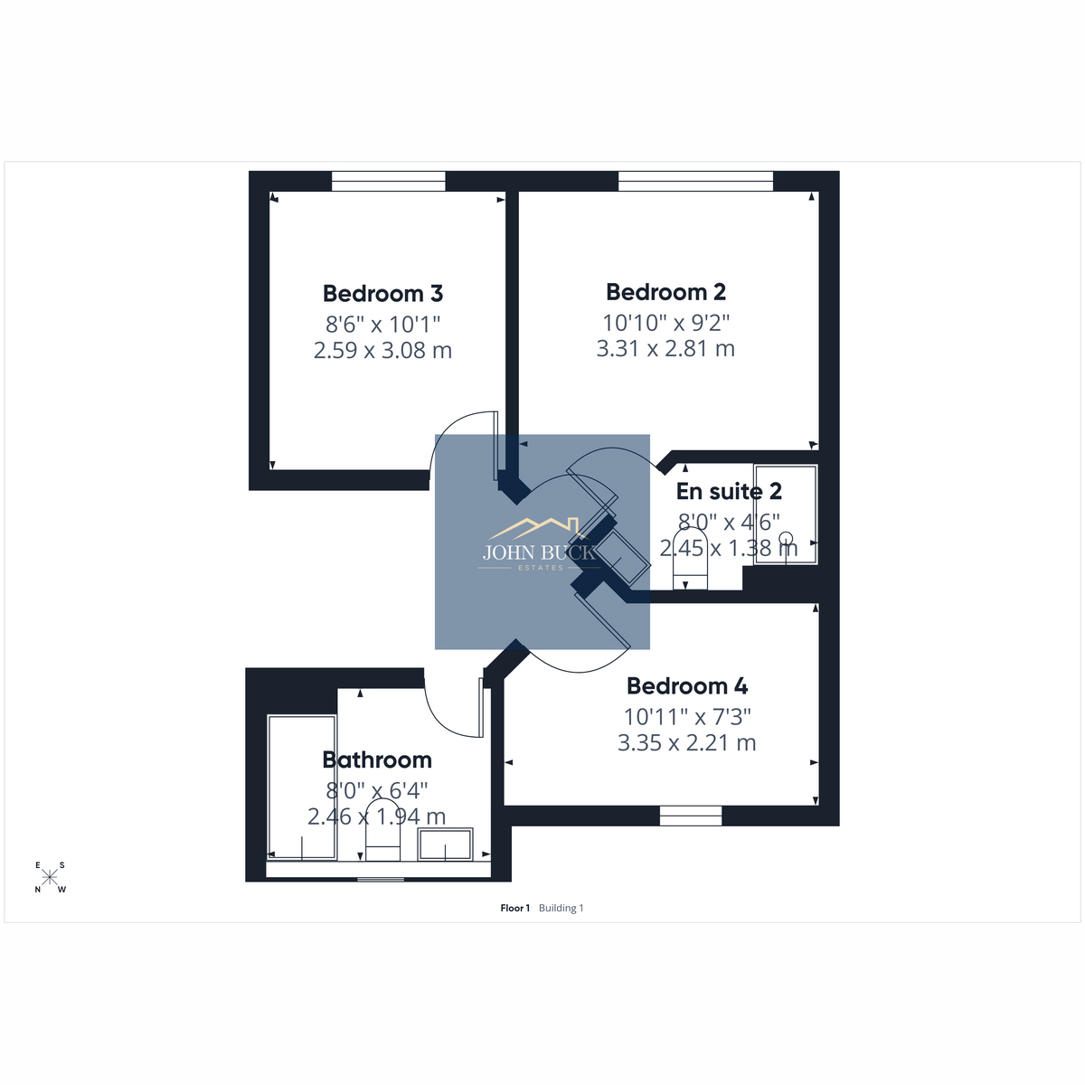 12, Dryslwyn Road, Washington floorplan