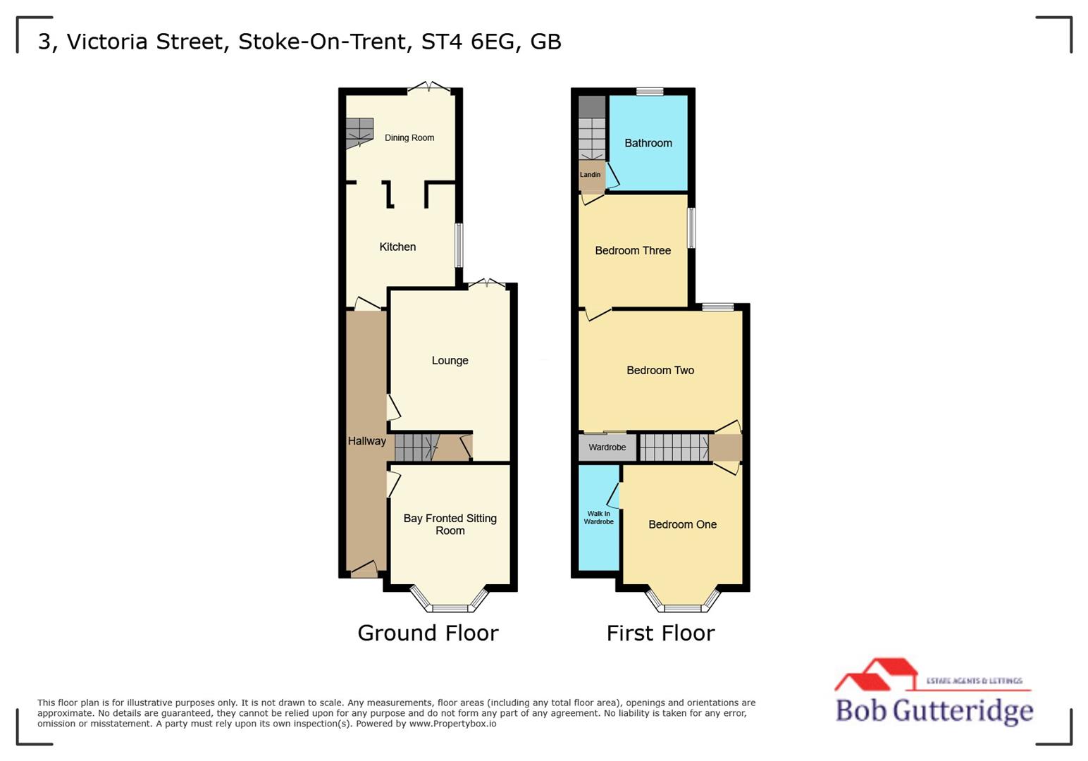 3, Victoria Street, Stoke-On-Trent floorplan