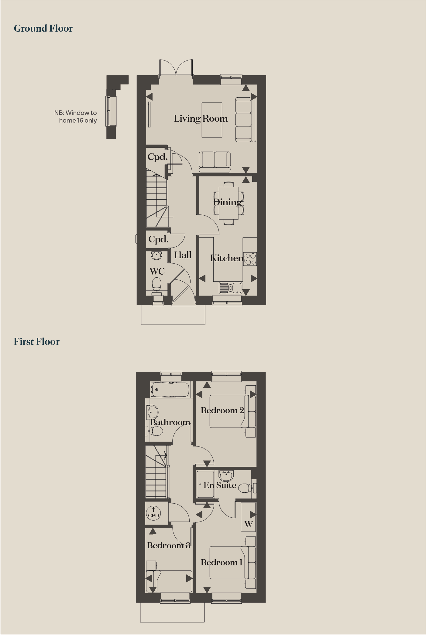 Oast House Place - The Kiln (9),, The Kiln - Home 9 - Oast House Place, Ash floorplan