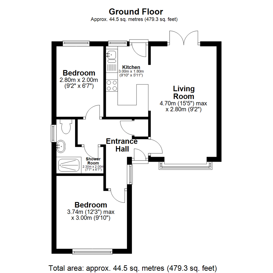 1, Moorbrooke, Hartshill floorplan