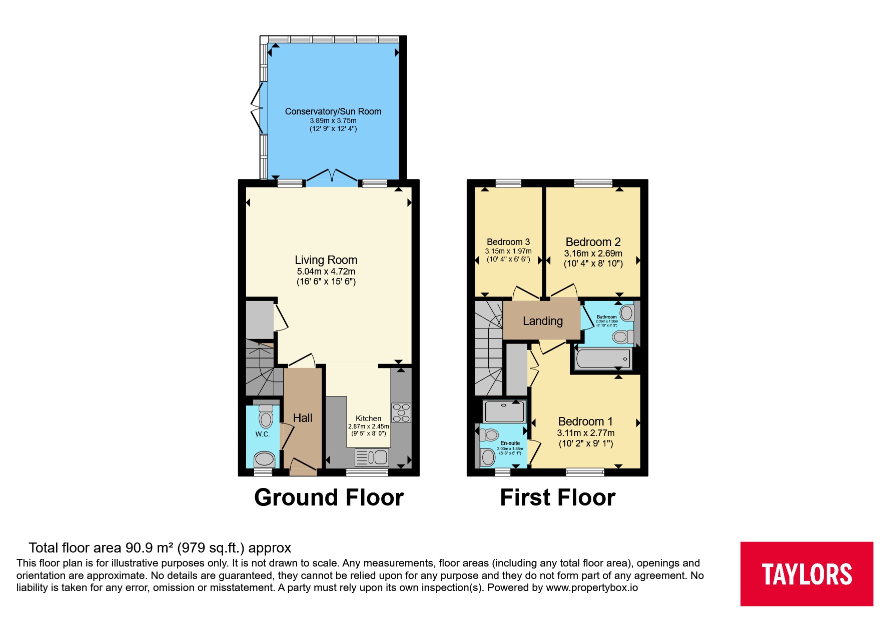 38, Catterick Road, Oxfordshire floorplan