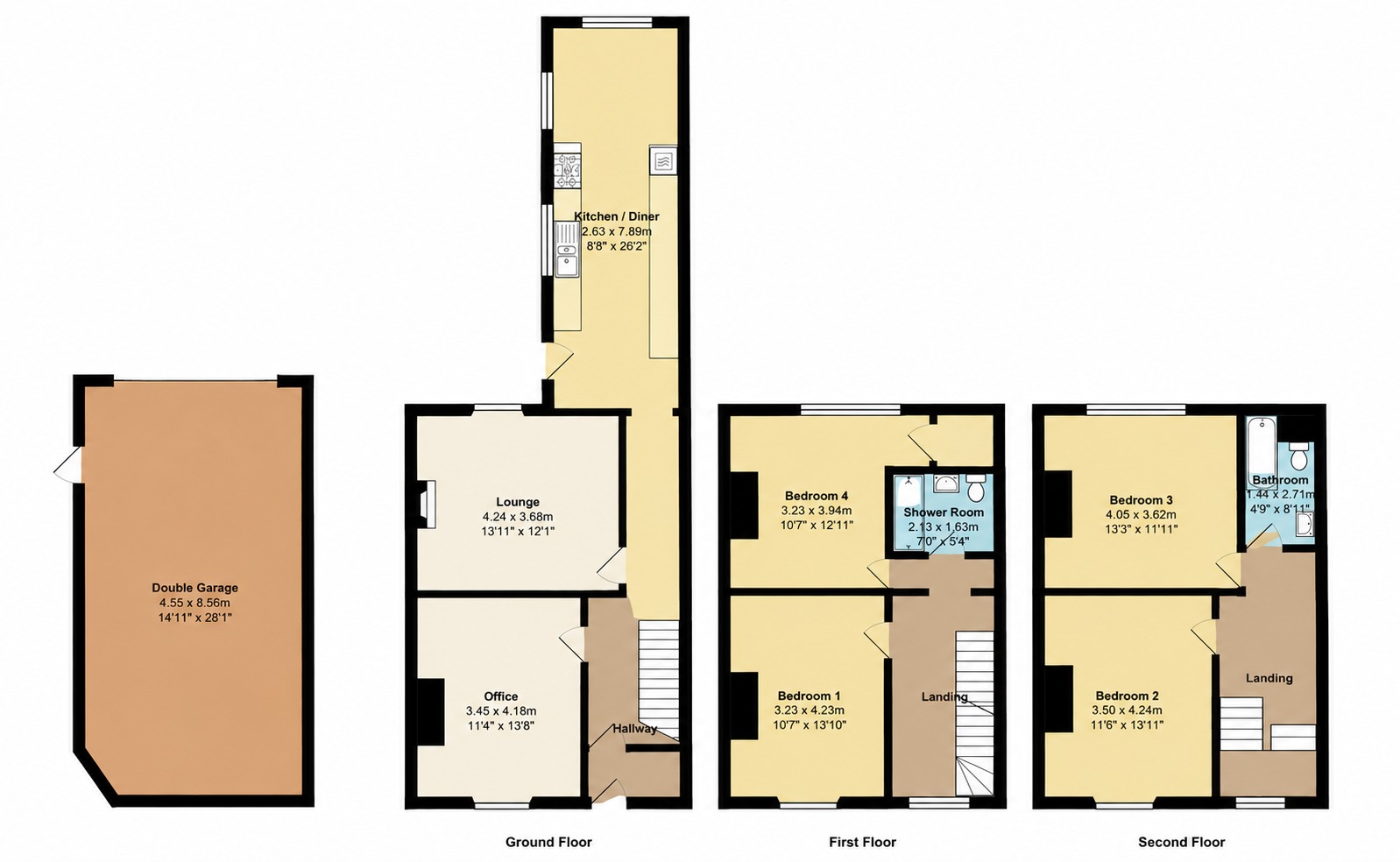 24 Herbert Place, Plymouth, Devon floorplan