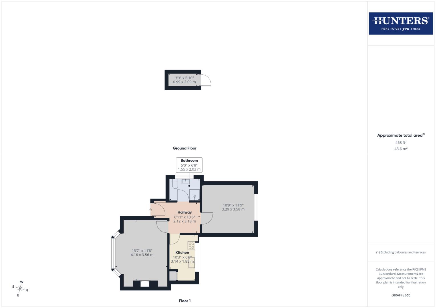 2 Lowdale Court, Weydale Avenue, Scarborough floorplan