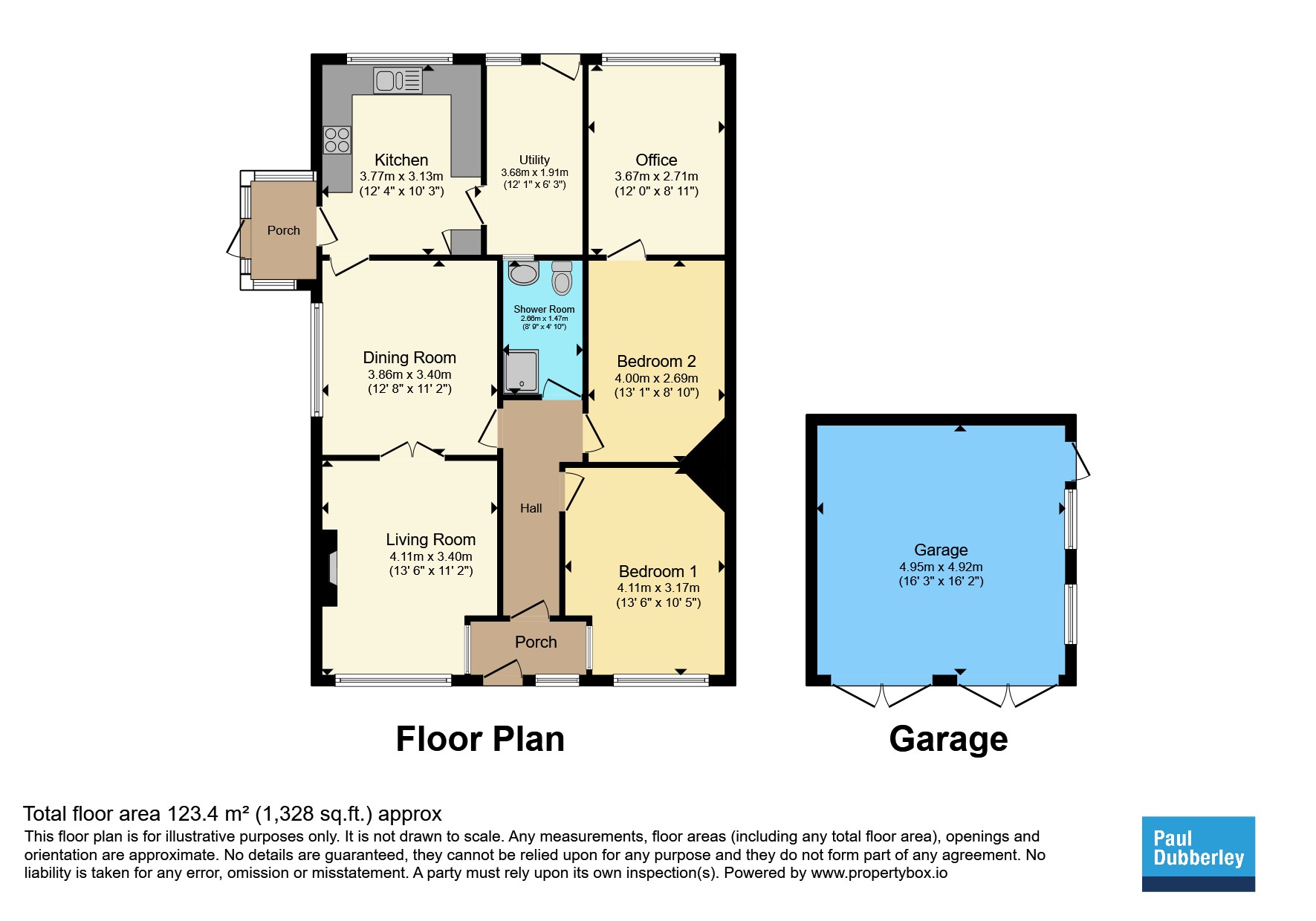 36, Uplands Avenue, Willenhall floorplan