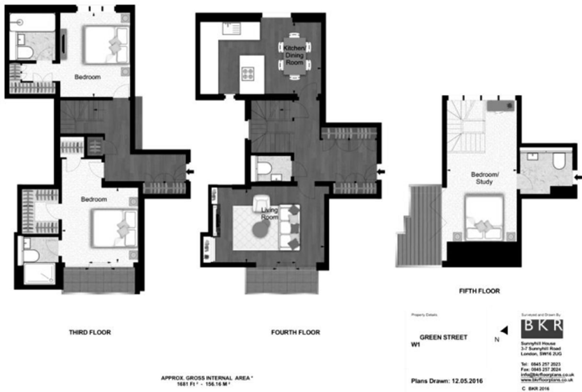 4.01, 62 Green Street, London floorplan