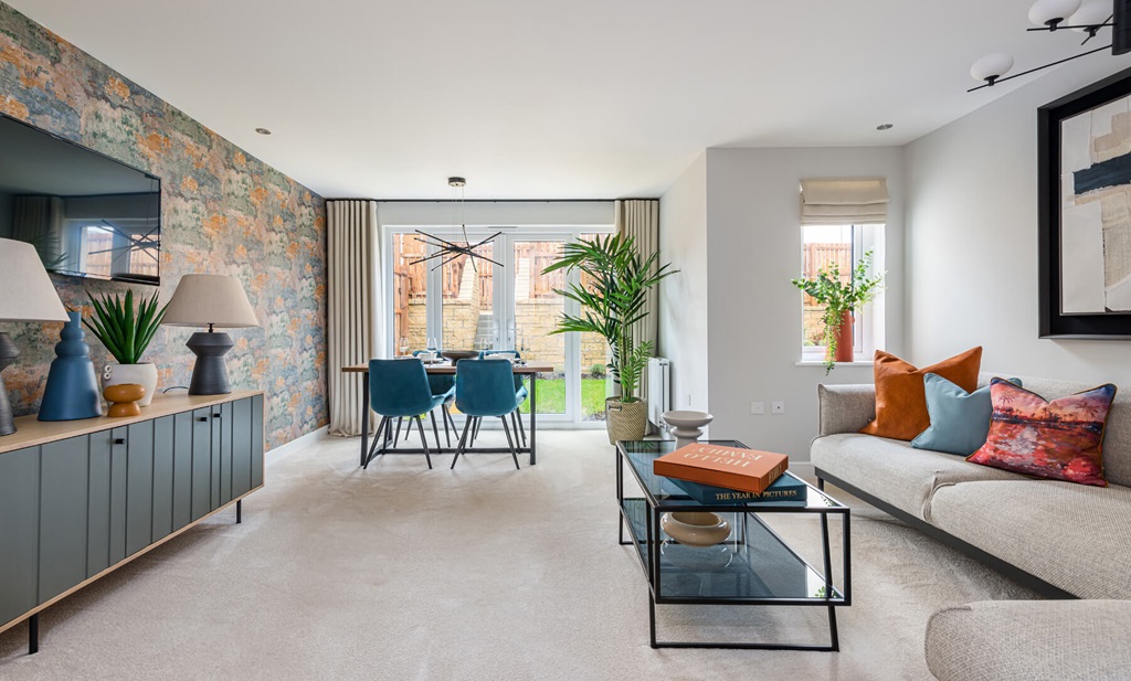 Relax And Eat In The Open Plan Lounge Dining Area