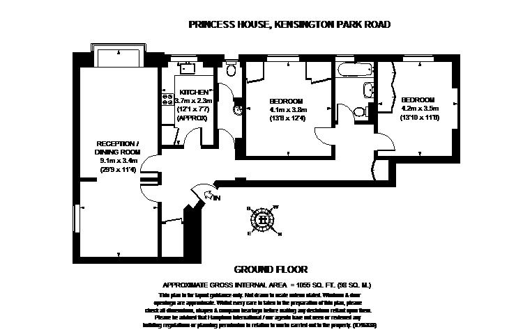 2 Bedrooms Flat to rent in Kensington Park Road, London W11