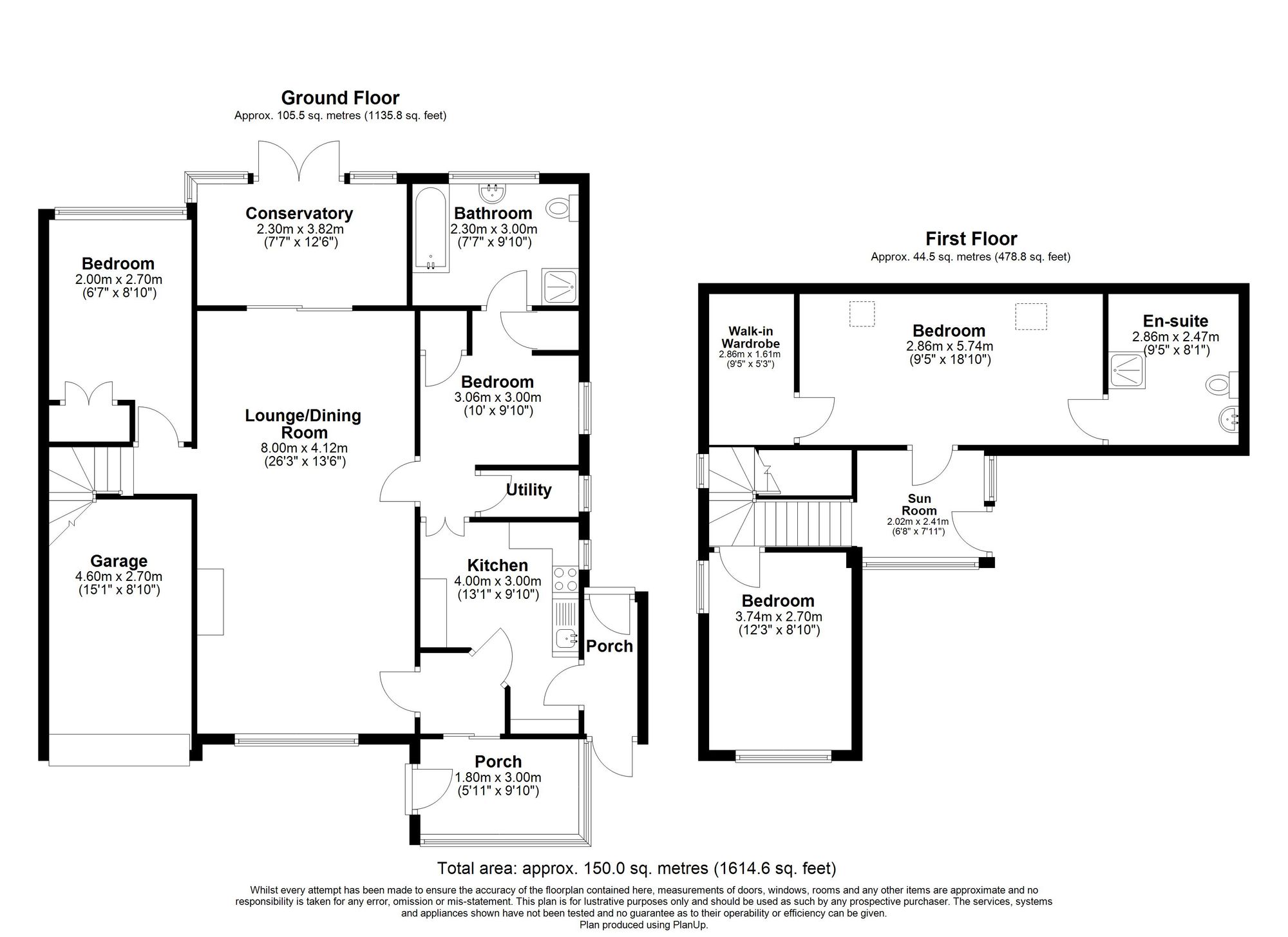 10 Canute Road, Birchington floorplan