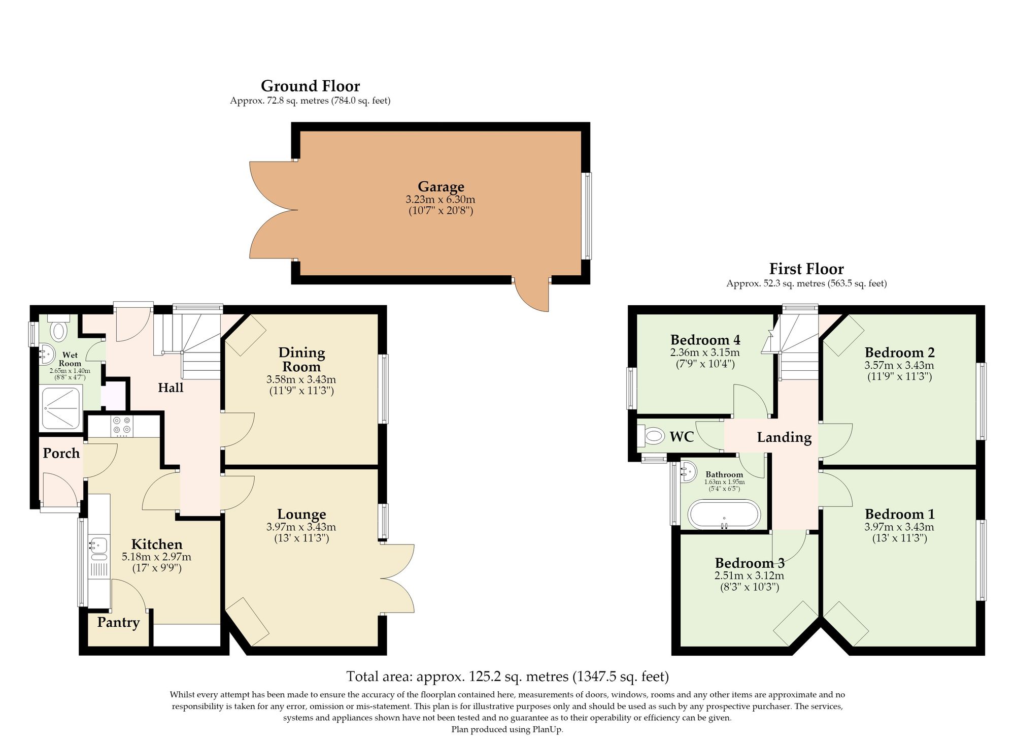18 St. Josephs Road, Sheringham floorplan