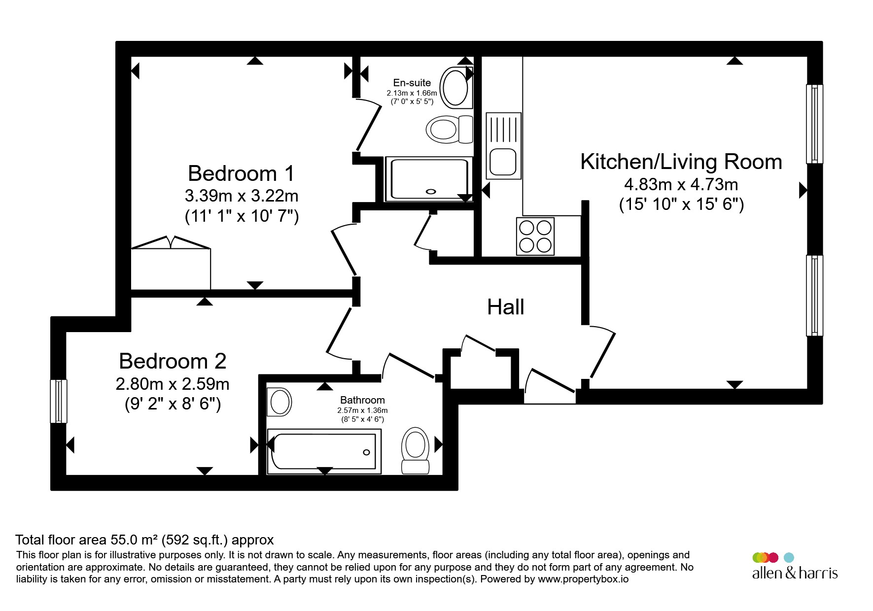 92, Winton Road, Swindon floorplan