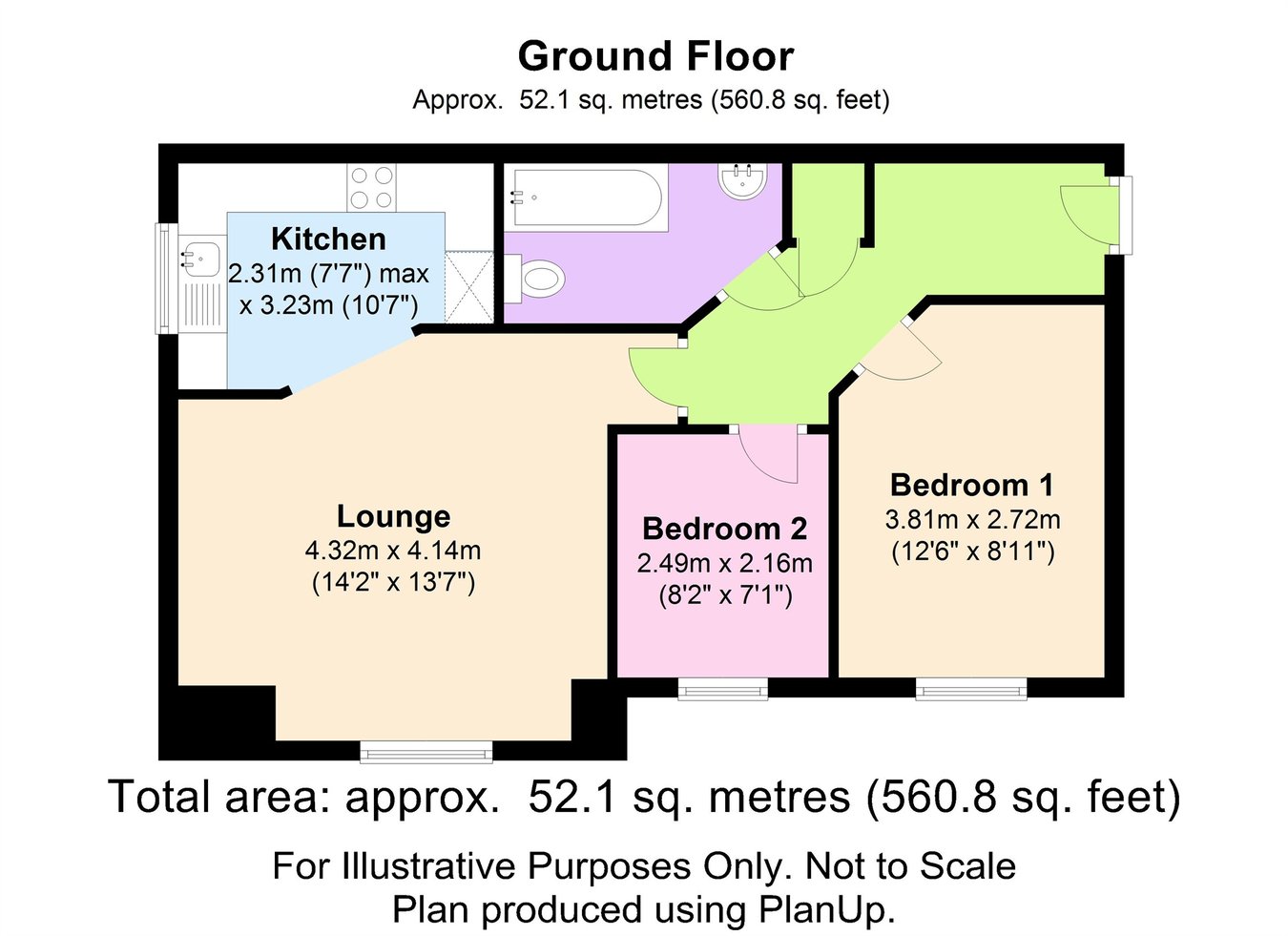 18, Normandy Drive, Yate floorplan