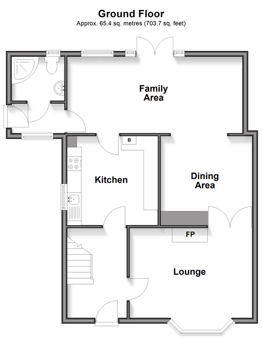 Antlers Hill Chingford, London floorplan