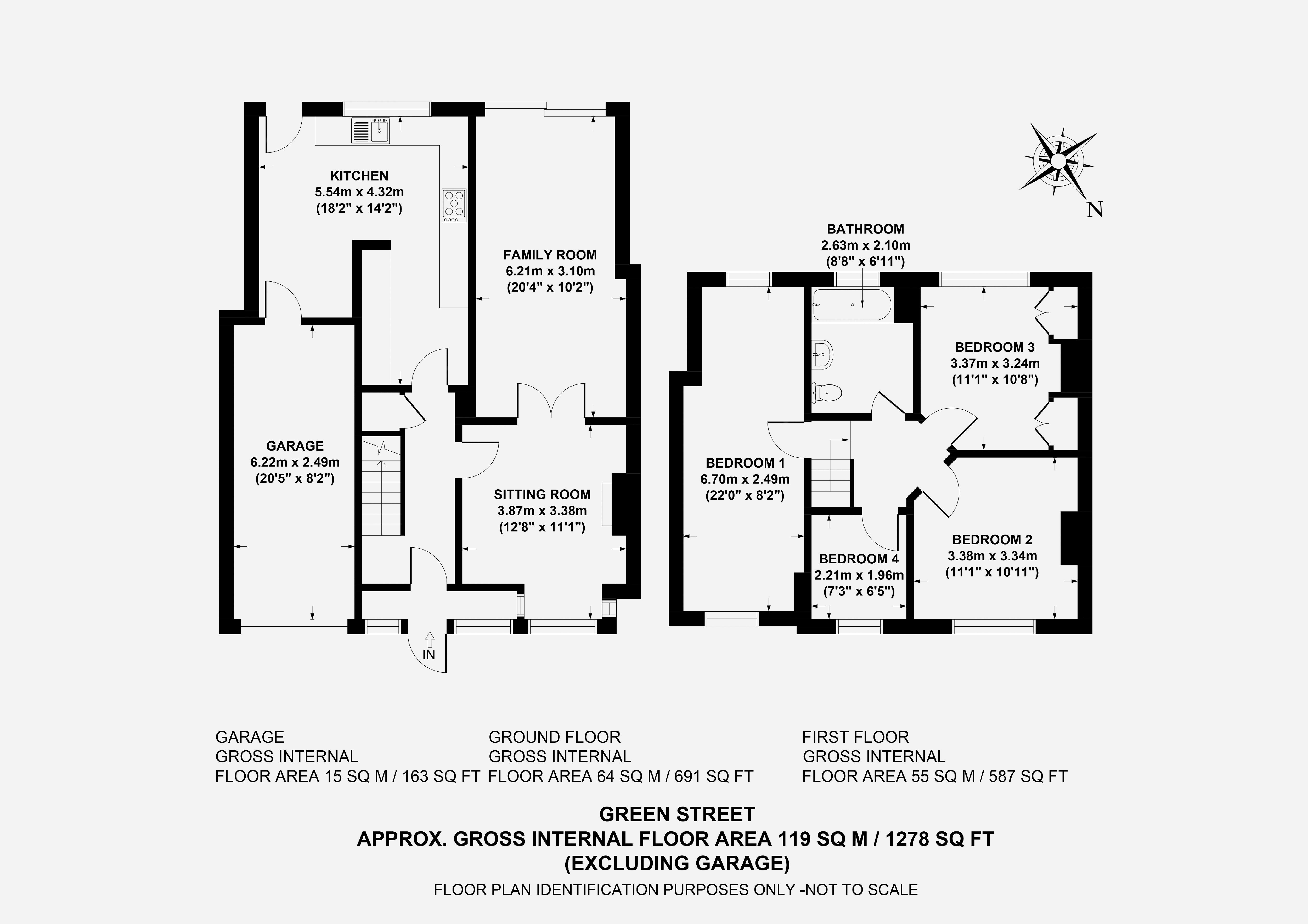 4 bed semidetached house for sale in Green Street, Hazlemere, High