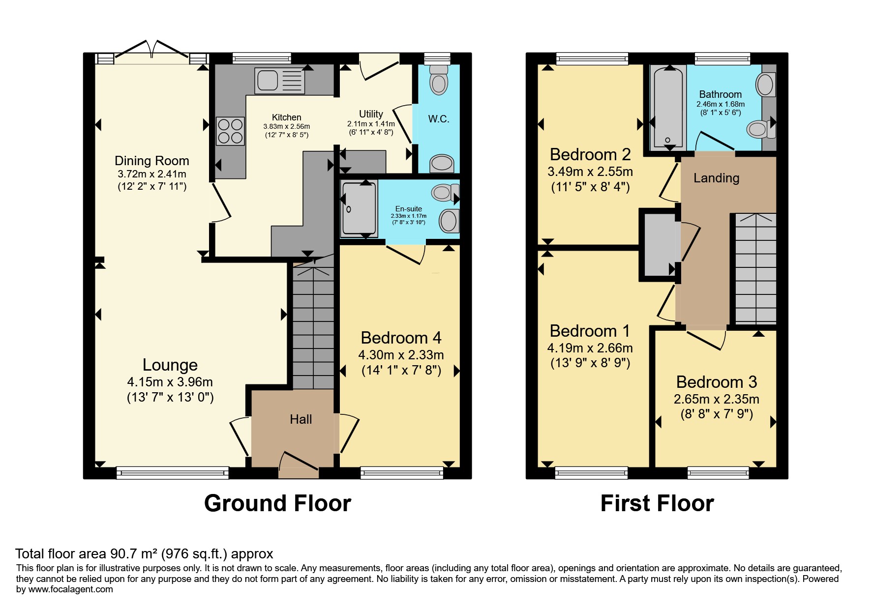 32, Milton Avenue, Cliffe Woods, Rochester floorplan