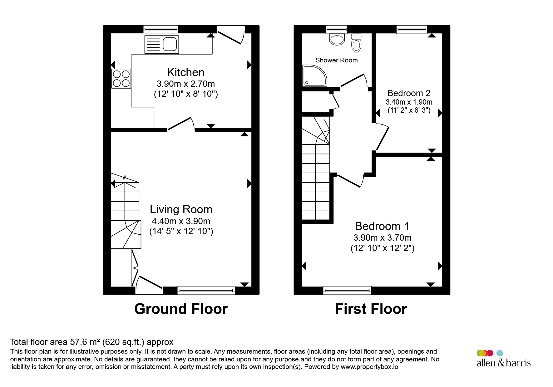 6, Cwrt Y Waun, Pontypridd floorplan