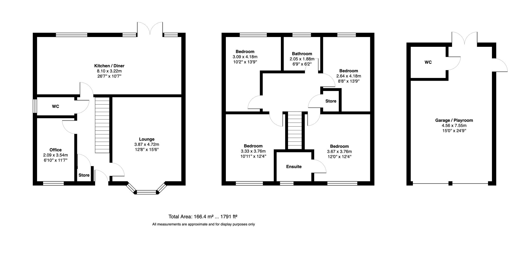 1 Glovers Way, Ormskirk floorplan