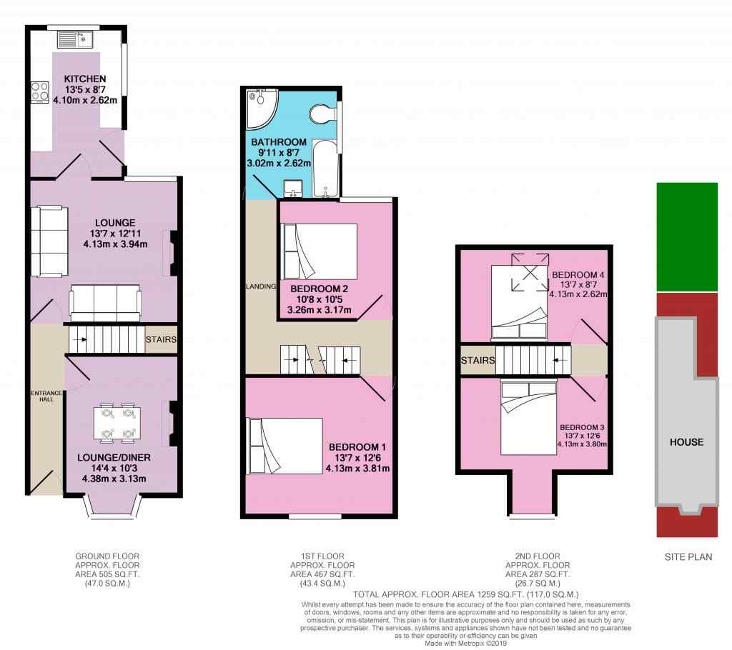 4 Bedrooms Terraced house for sale in Marshfield Avenue, Goole DN14