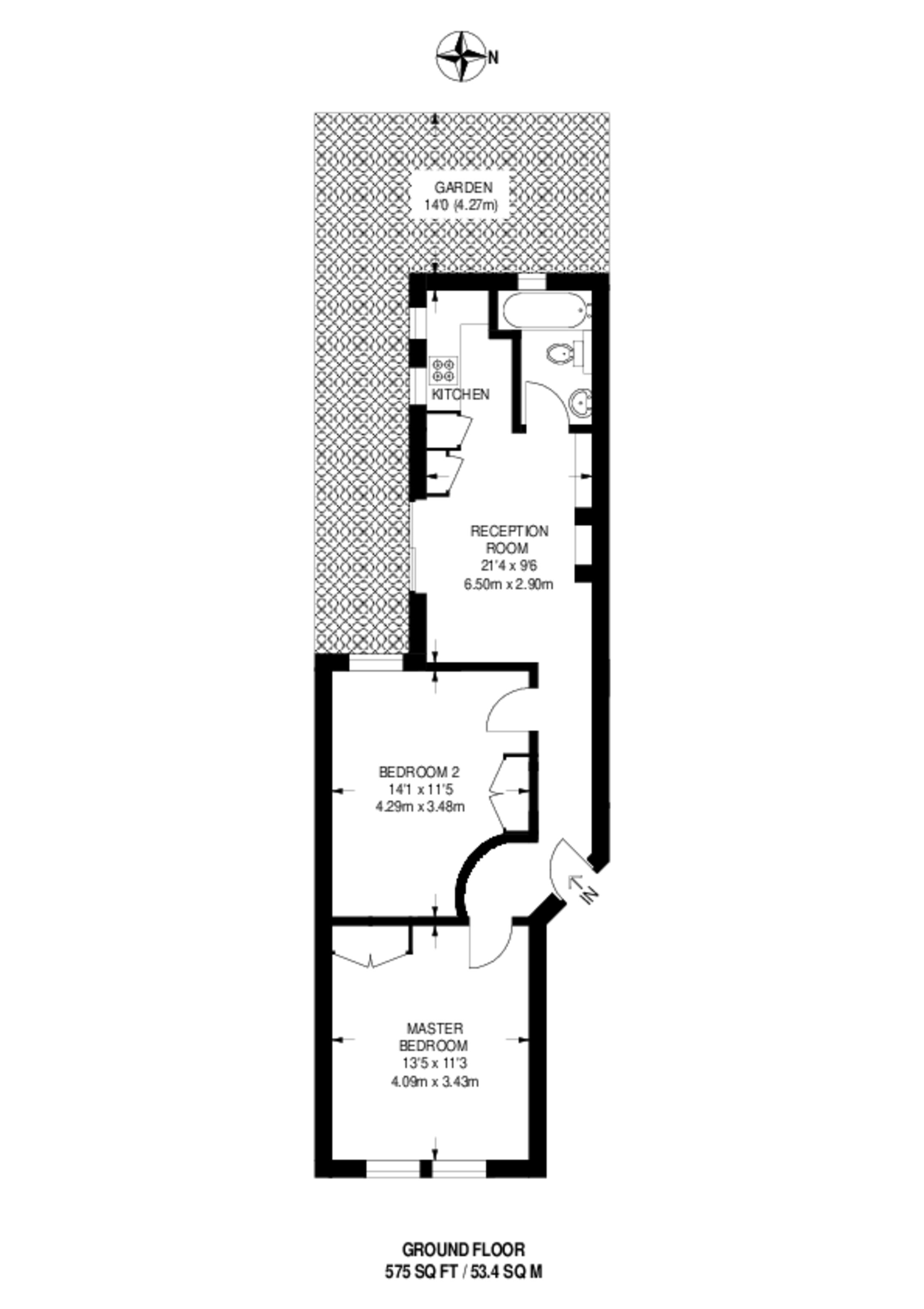 Lomond Grove, Camberwell floorplan