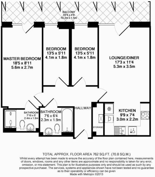 3 Bedrooms Flat to rent in Beacon Point, 12 Dowells Street, Greenwich, London SE10