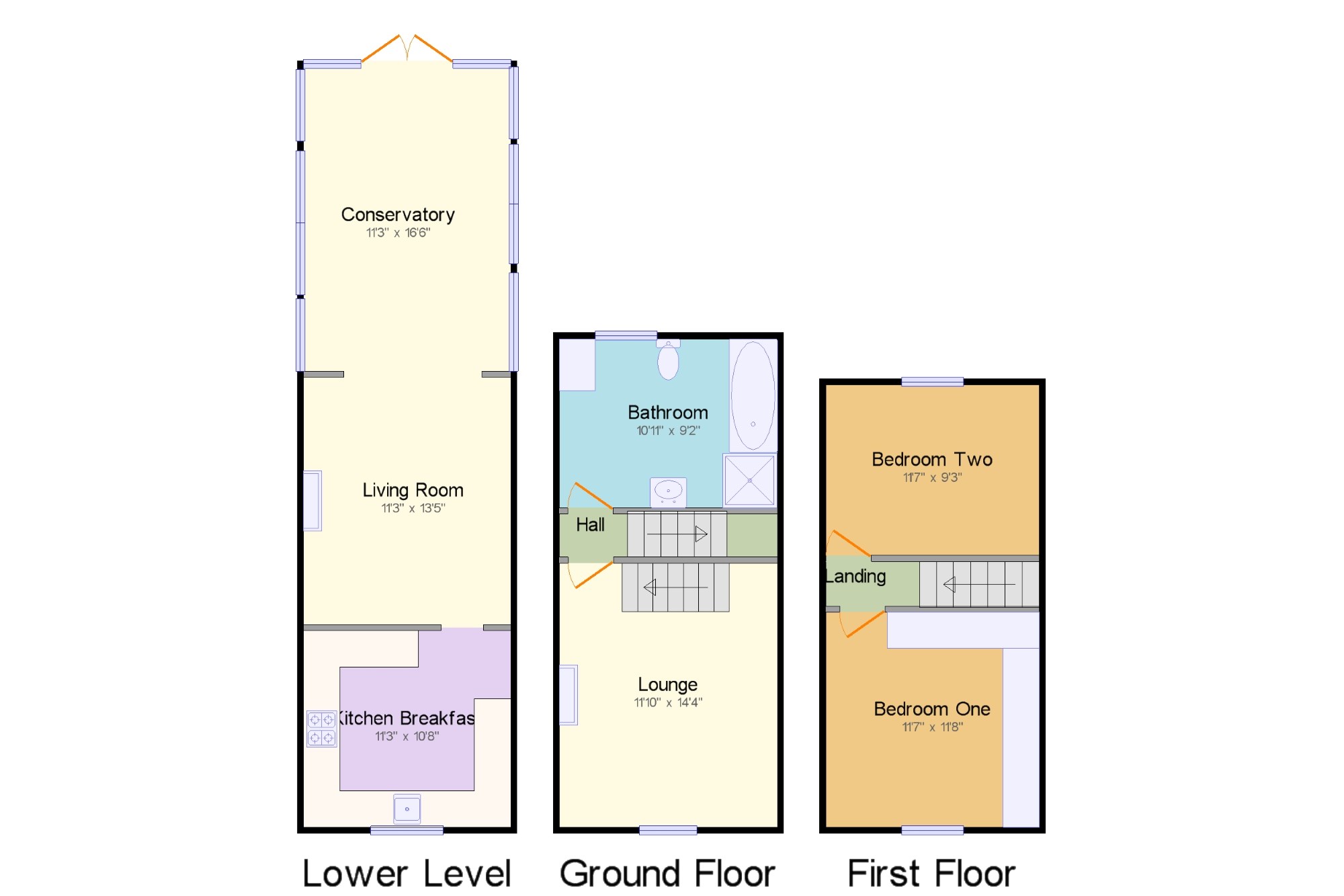 2 Bedrooms Terraced house for sale in Fairmount, Old Colwyn, Colwyn Bay, Conwy LL29