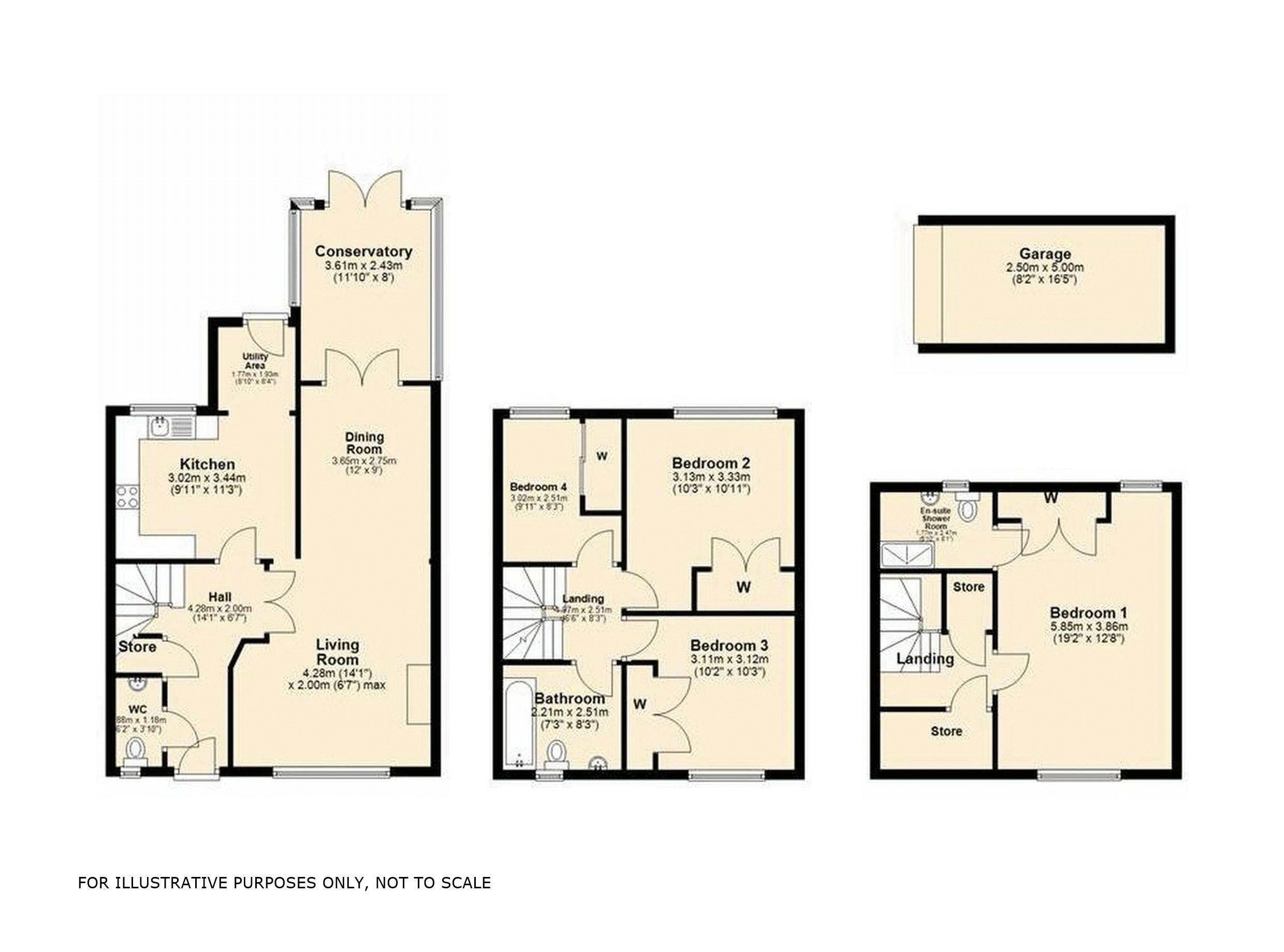 Church Walk, Burntwood, WS7 3QR floorplan