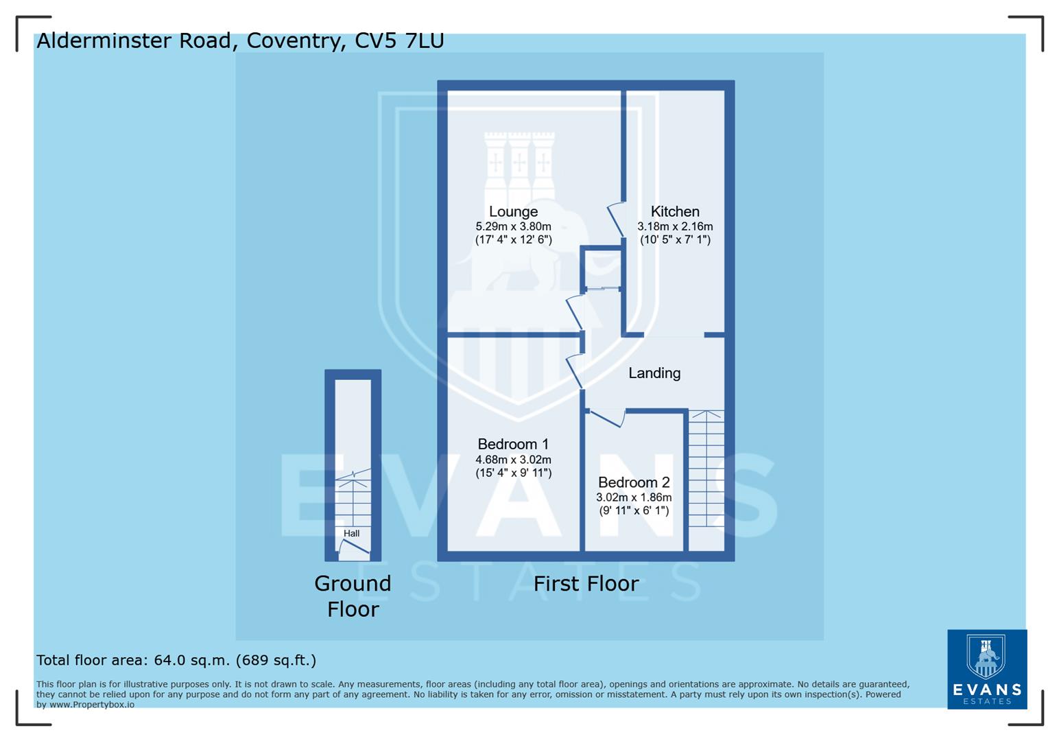 159A, Alderminster Road, Coventry floorplan