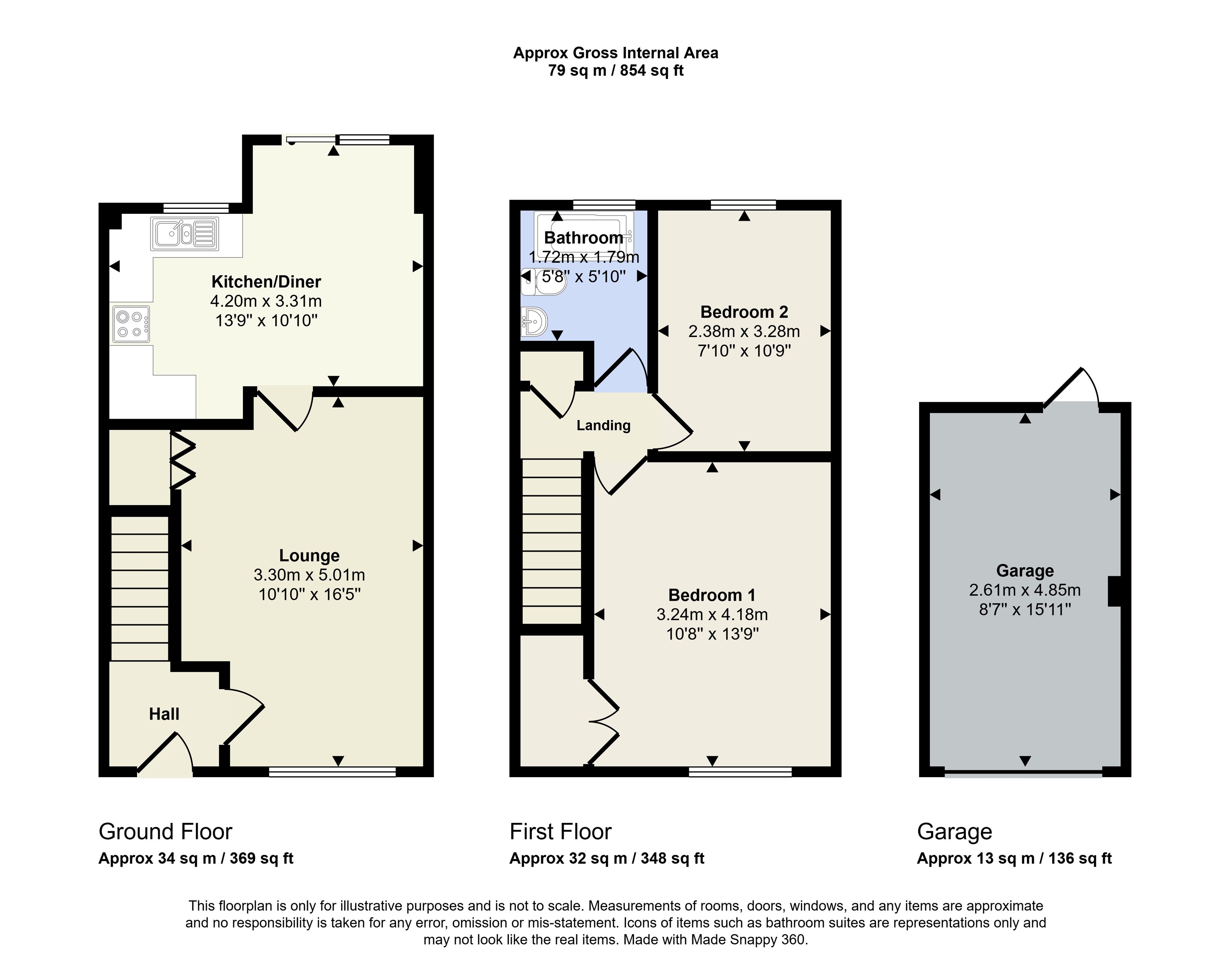 Princess Avenue, Beeston, Nottingham floorplan