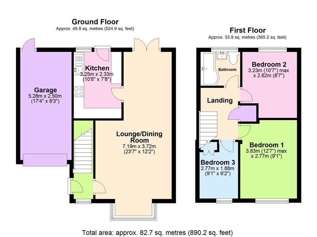 3 Bedrooms Detached house for sale in Otter Way, Eaton Socon, St. Neots PE19