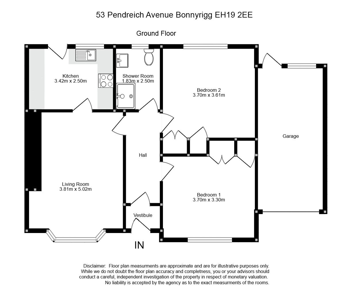 53, Pendreich Avenue, Bonnyrigg floorplan
