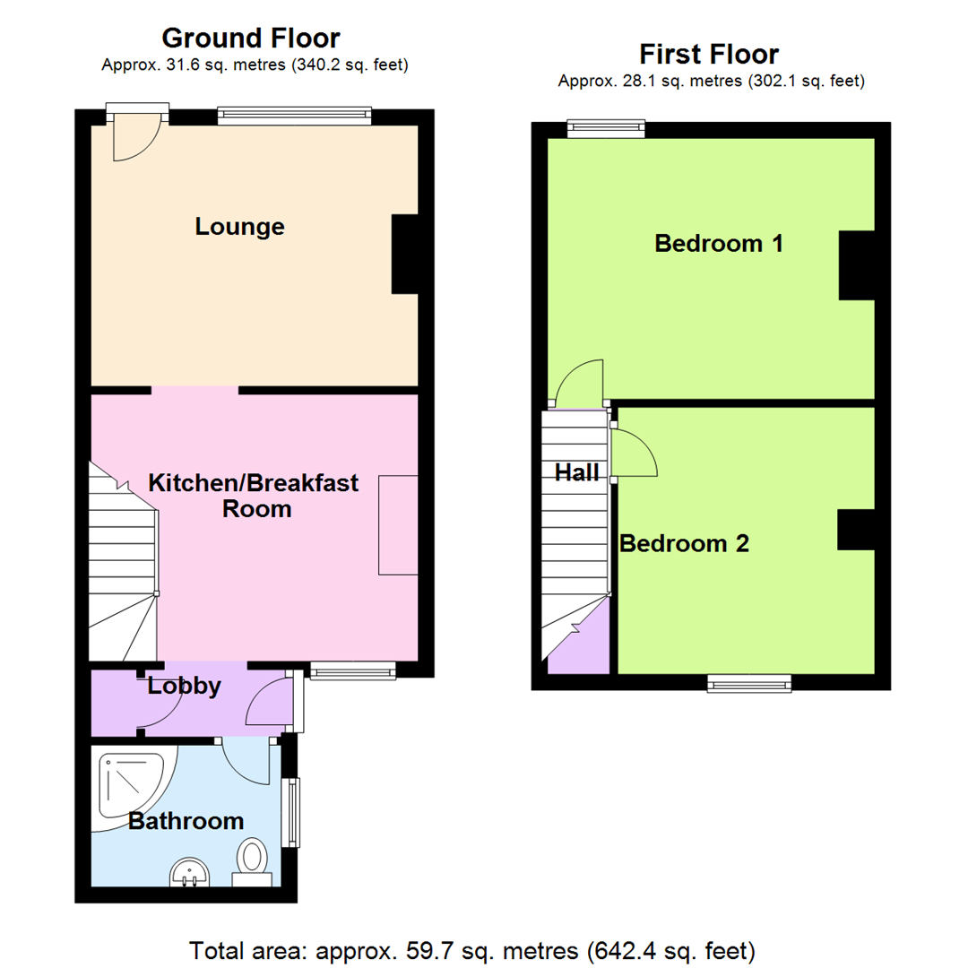Playford Road, Rushmere St. Andrew, Ipswich IP5, 2 bedroom terraced