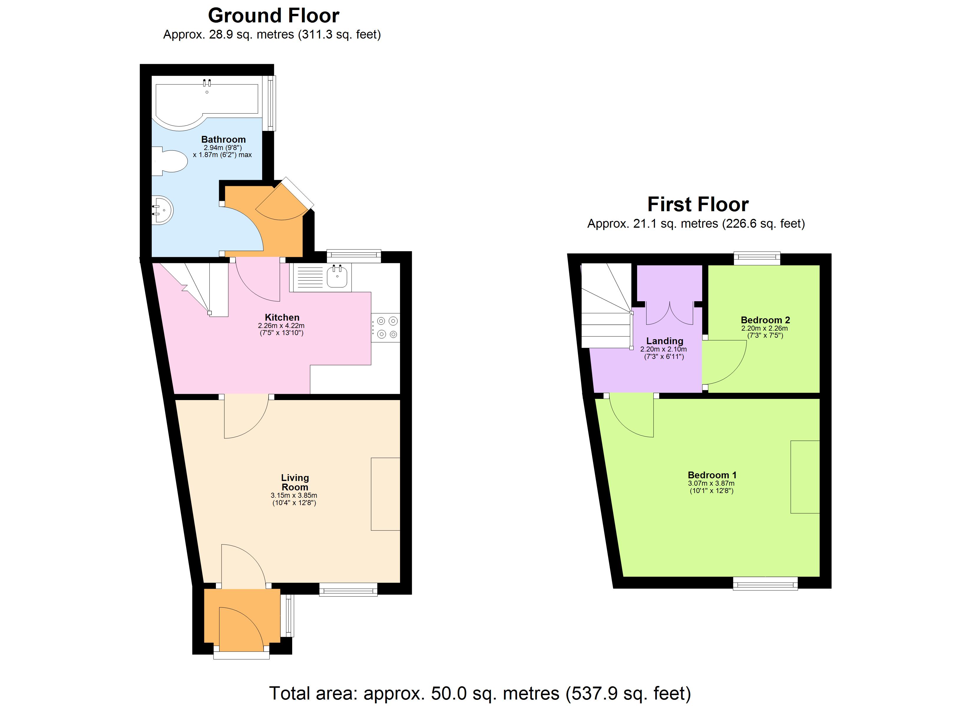 8, Nursery Terrace, Berkhamsted floorplan