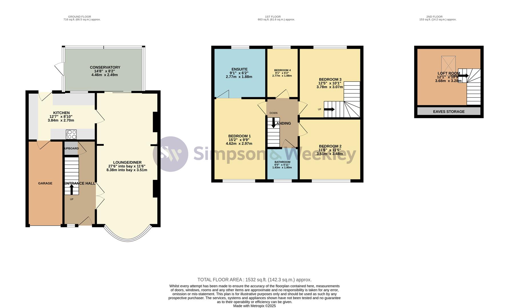 Pratt Road, Rushden floorplan
