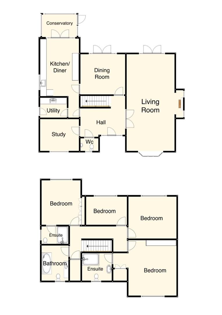 Cilcain, 5 Maes Cynin, Carmarthen floorplan