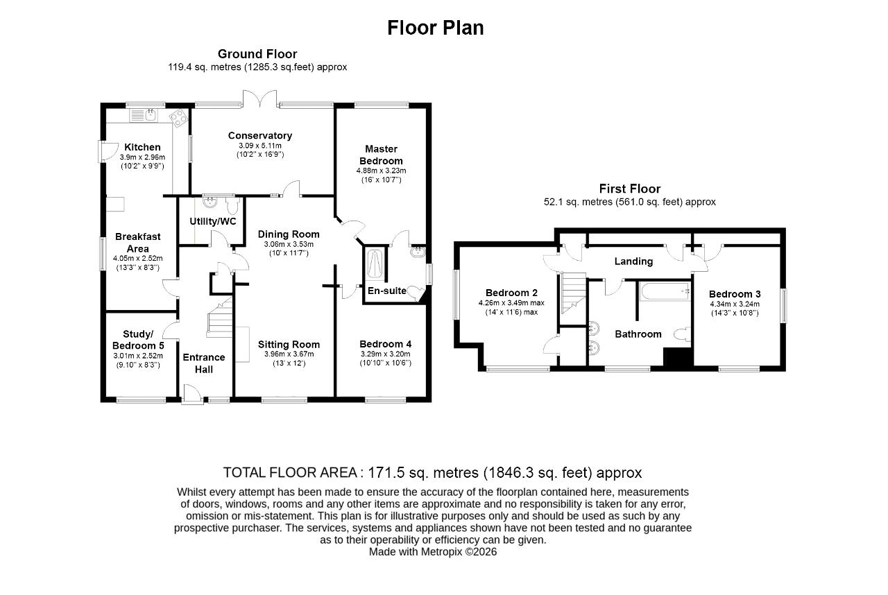 99, St Thomas Road, Trowbridge floorplan