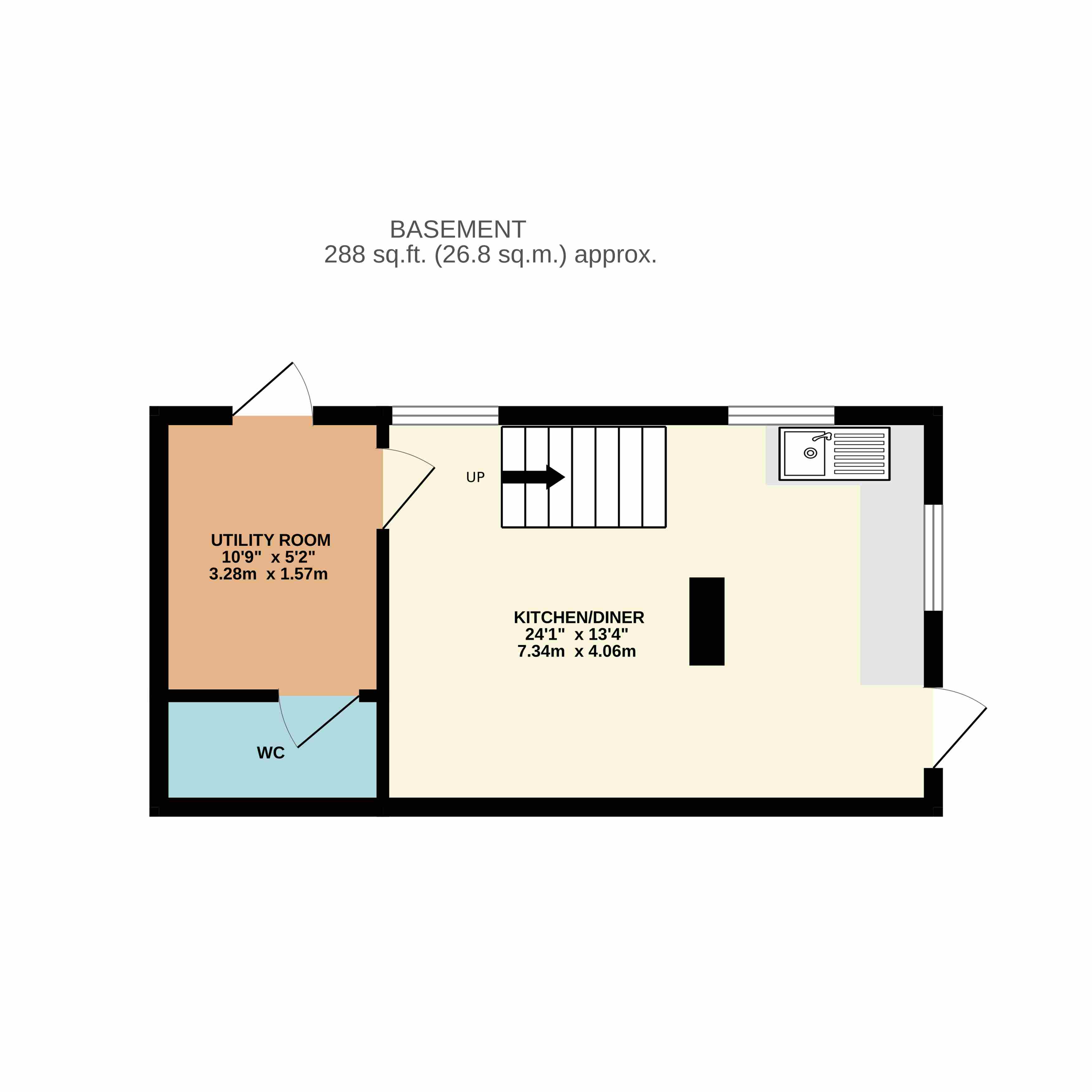 Riversmeet,, Lee, Devon floorplan