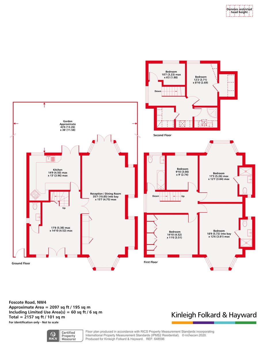 34, Foscote Road, London floorplan