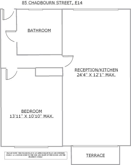 1 Bedrooms Flat to rent in Chadbourn Street, Docklands E14