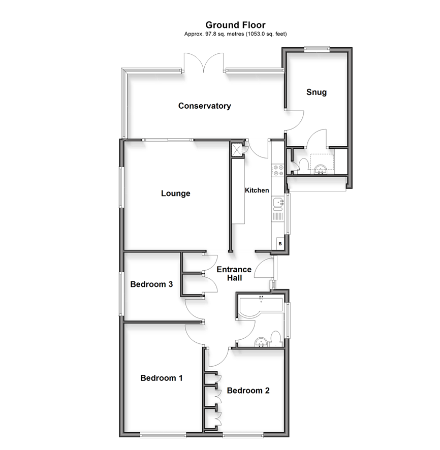 Yaverland Close, Sandown floorplan