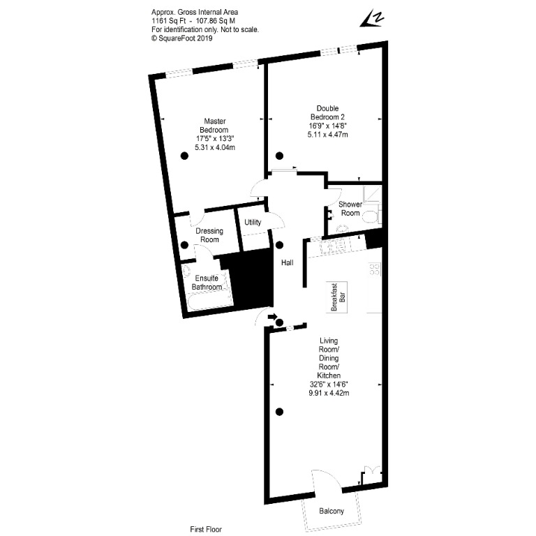 Maritime Street, Edinburgh floorplan