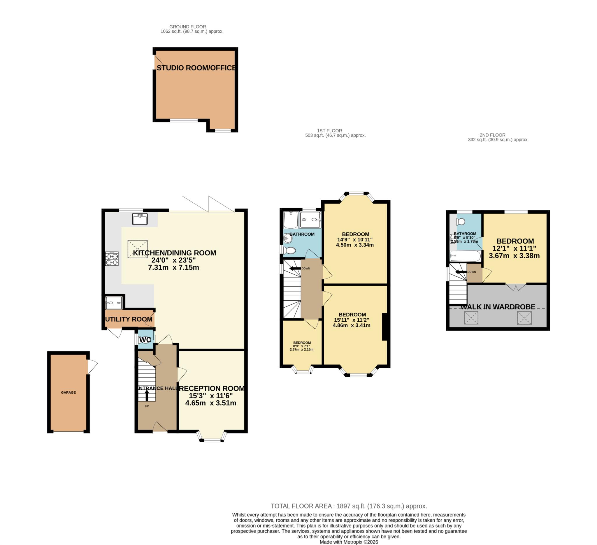 Glebe Gardens, New Malden floorplan