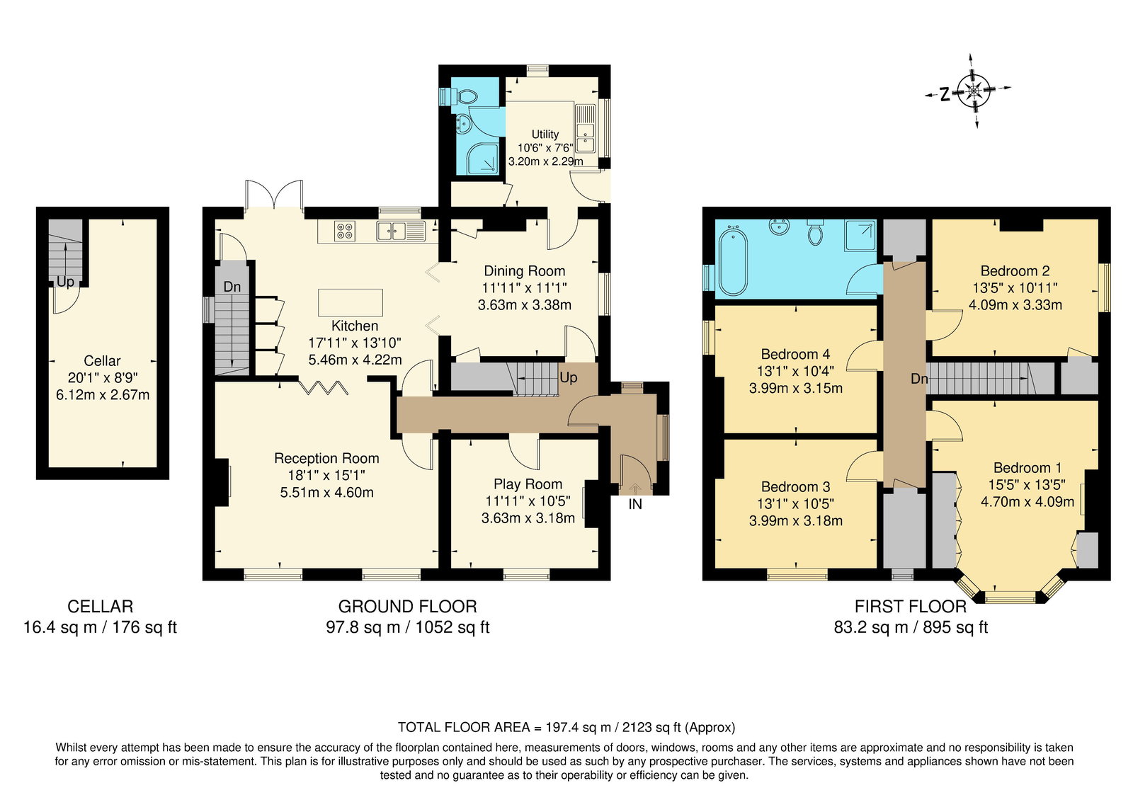 45, Beechwood Road, Caterham floorplan