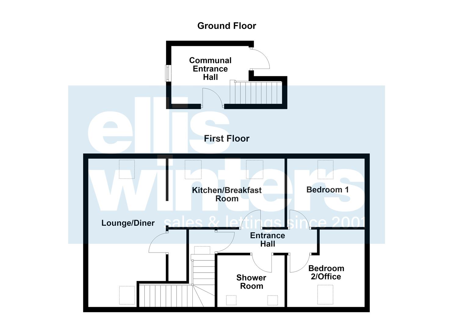 Flat 2, 7d, High Street, Fenstanton floorplan