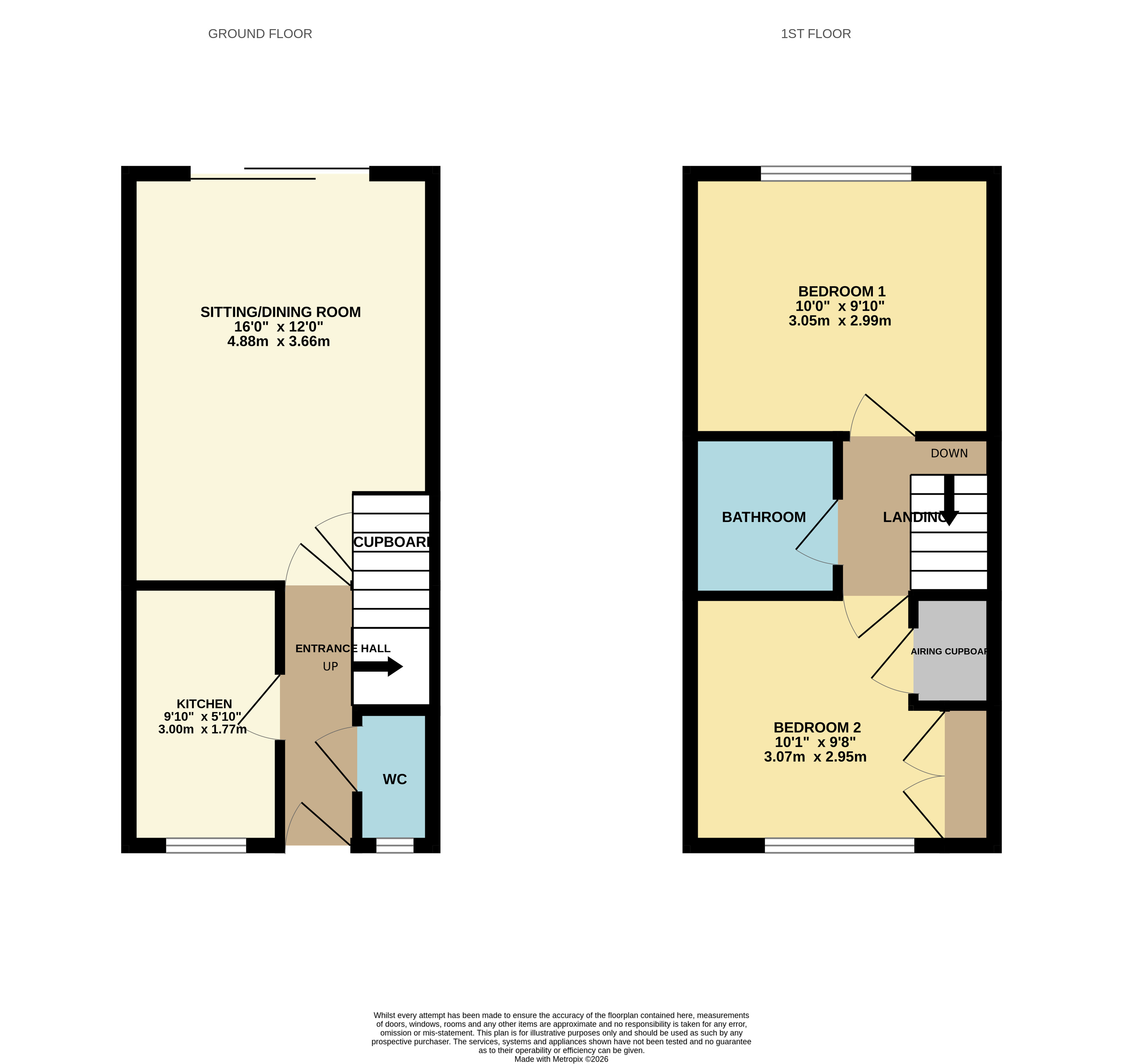 41, Doe Copse Way, New Milton floorplan