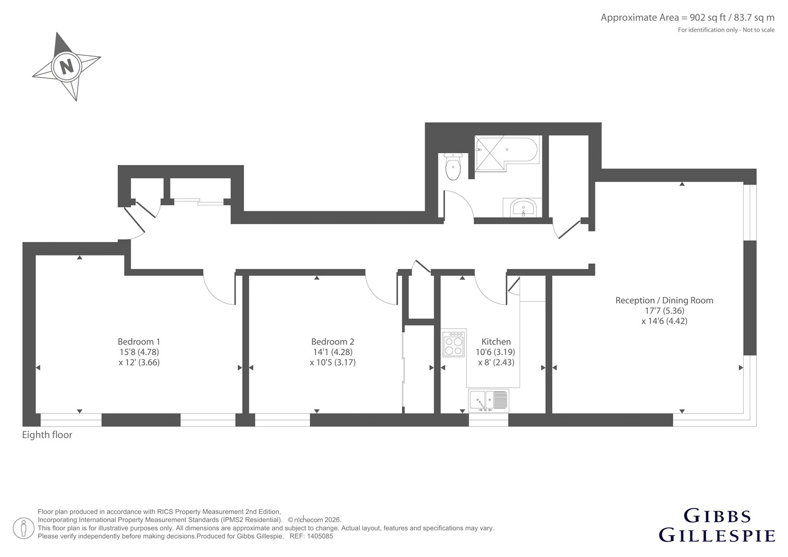 47, Denham Lodge, Denham floorplan