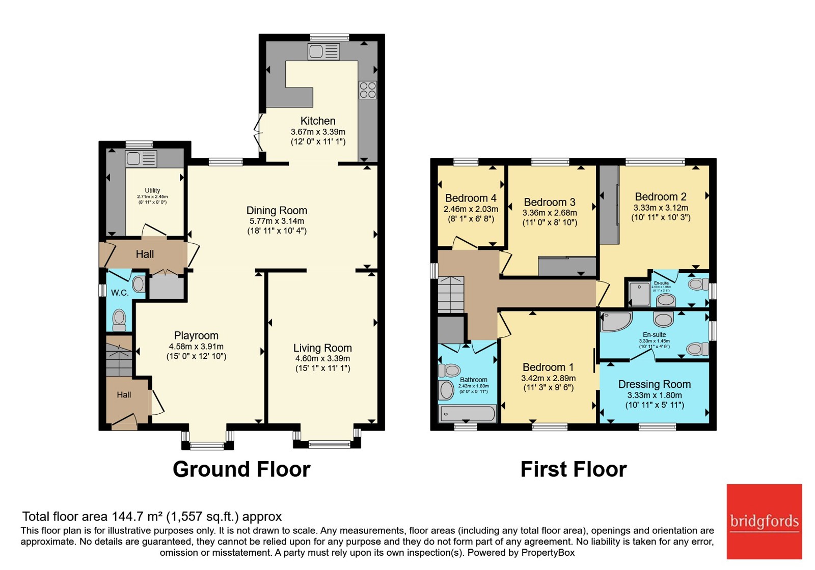 18, The Haverlands, West Yorkshire floorplan