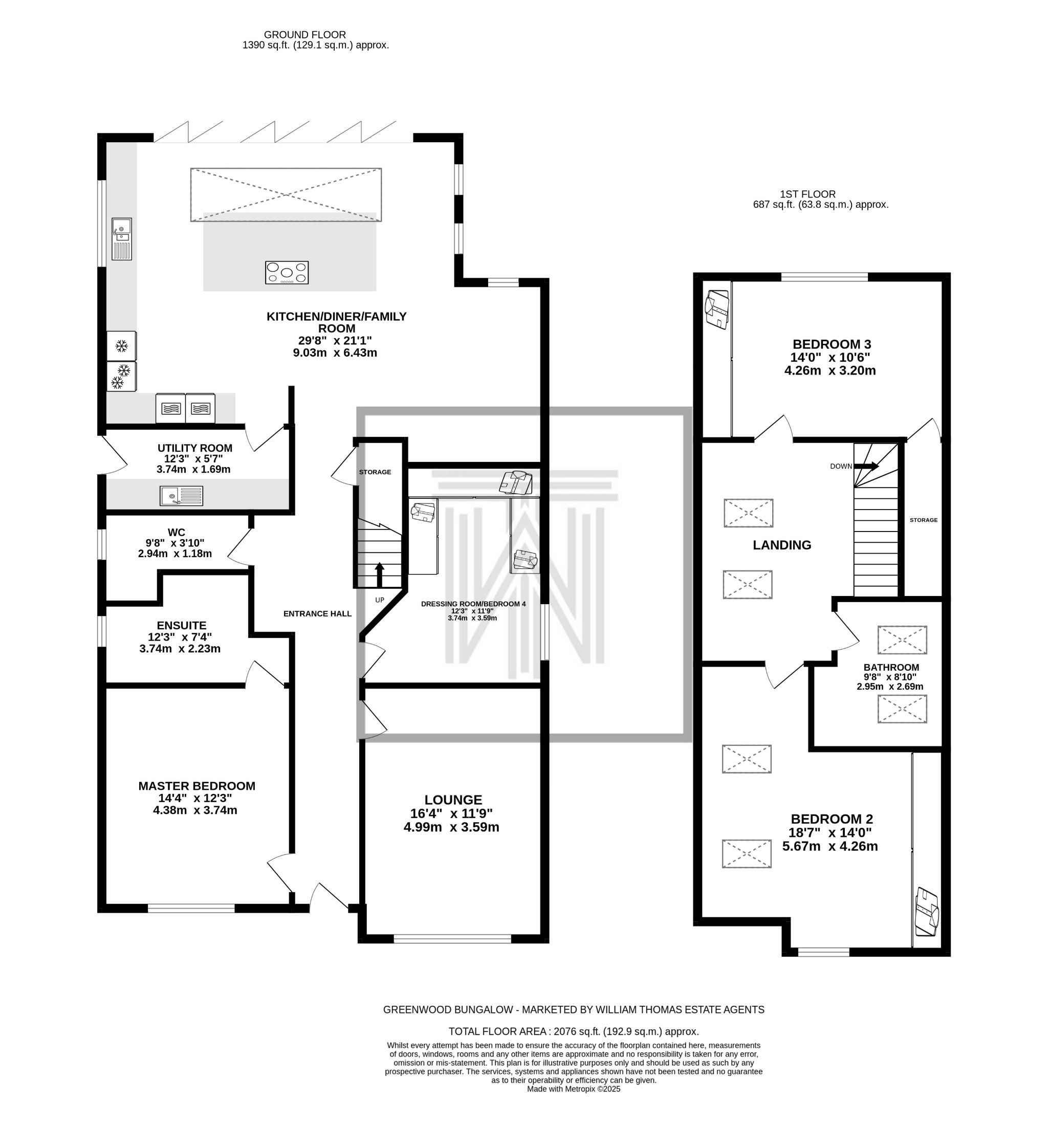 8 Old Greenwood Lane, Bolton floorplan