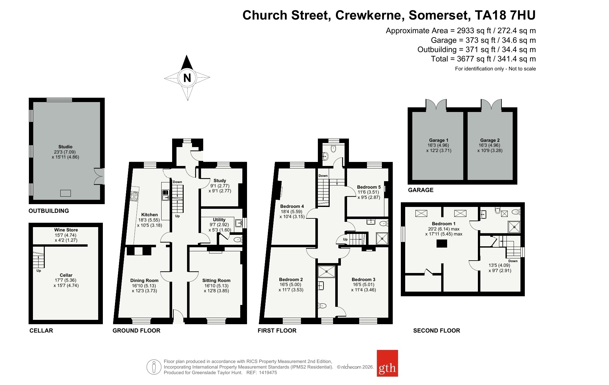 12, Church Street, Somerset floorplan