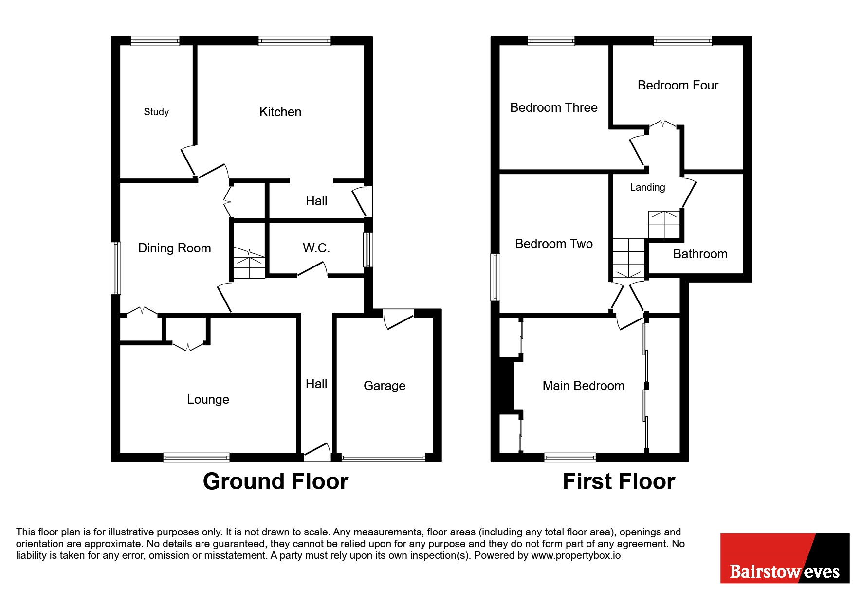 14, Avenue Road, Staffordshire floorplan