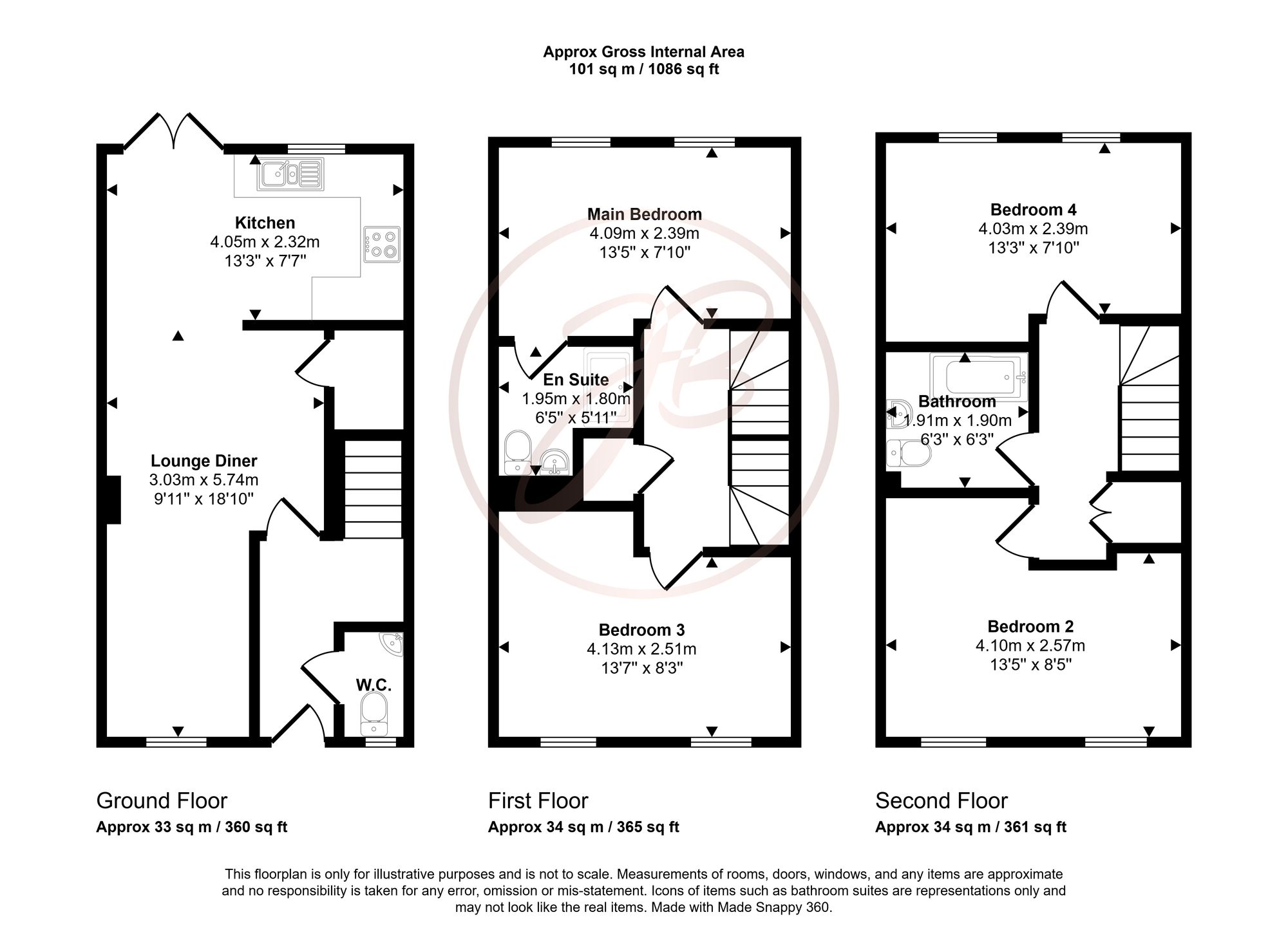 6 Alpine Close, Epsom floorplan