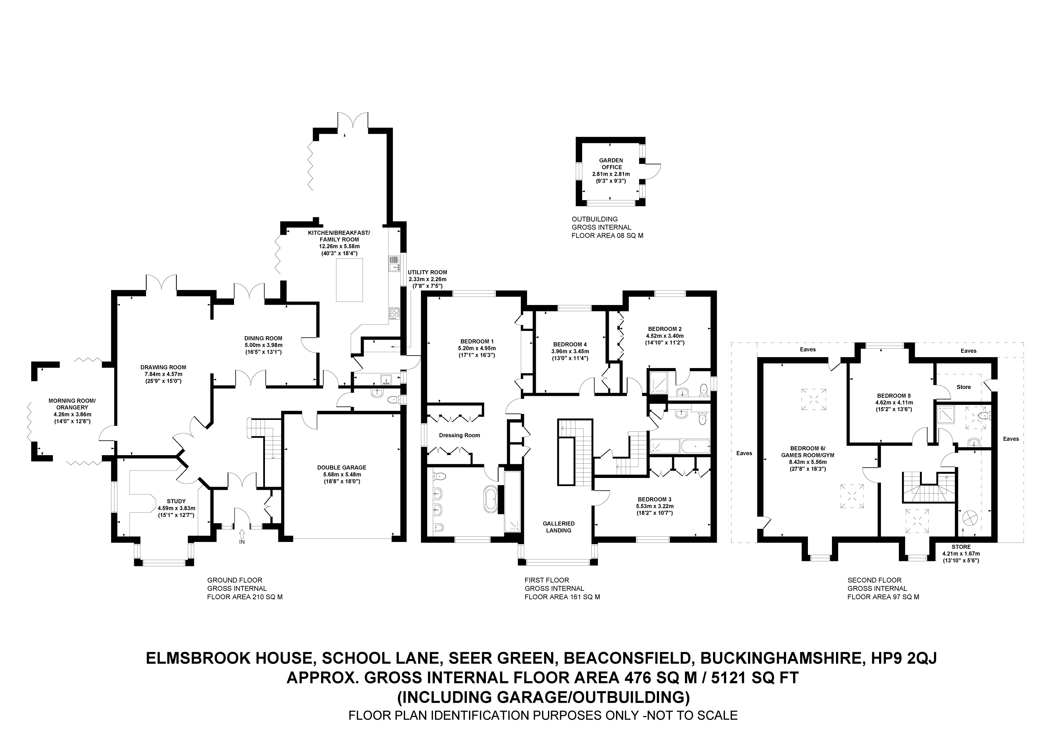 Elmsbrook House,, School Lane, Beaconsfield floorplan